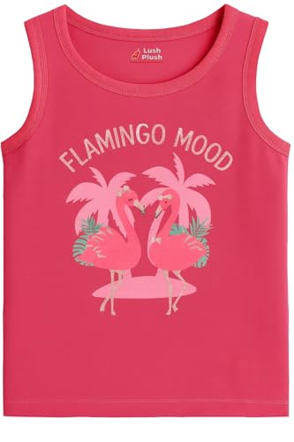 Image of Lush Plush Baby Boys & Baby Girl Relaxed Fit Colour Printed Cotton Vest | Ganji | Banian | Baniyan | Kids Sando for Infant Newborn Toddler