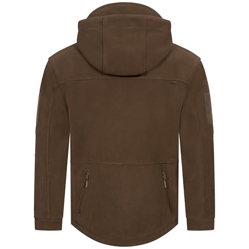 Höhenhorn Biferten Herren Militär Fleecejacke Braun Gr. M