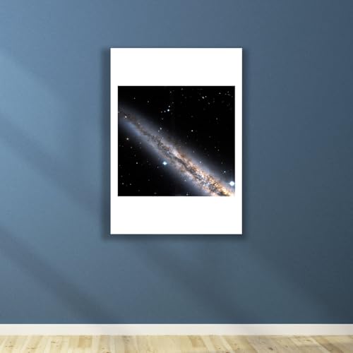Impression d'art NGC 891 Hubble pour grand mur vide - 5