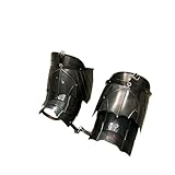 Steel Nazgul Pauldrons Witch King of Angmar Style | Medieval Ring Wraith Shoulder Spaulders Armor for Cosplay, LARP, Halloween & Fantasy Collectors