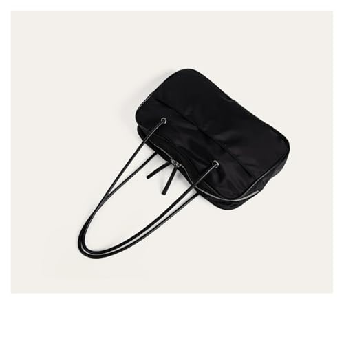 Bolso de mano para axila tipo almohada de nailon resistente con diseño moderno 4