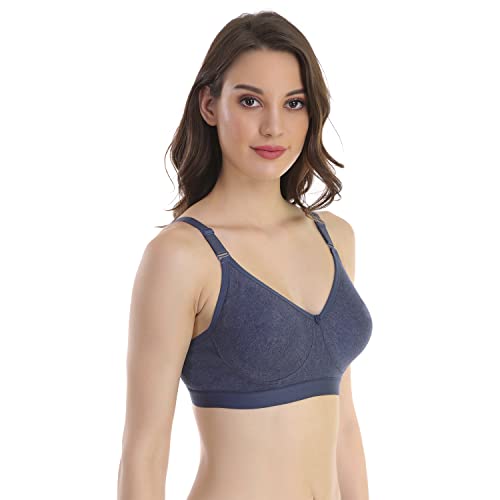 Image of Extra Comfort Non Padded Non Wire Bra for Everyday Combo Pack of 3