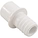Waterway Plastics Barb Adapter, WW, 1/2 s x 3/4 spg x 3/4 b
