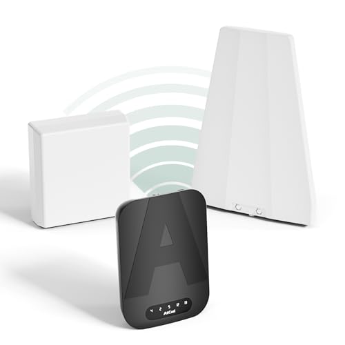 Image of Cell Phone Booster for Home, Band 12 /17 /13 /5 /2 /25 /4, Supports All U.S. Carriers, Boosts 5G 4G LTE Cellular Voice & Data, Coverage Up to 5000 sq.ft, Cell Phone Signal Booster FCC Approved