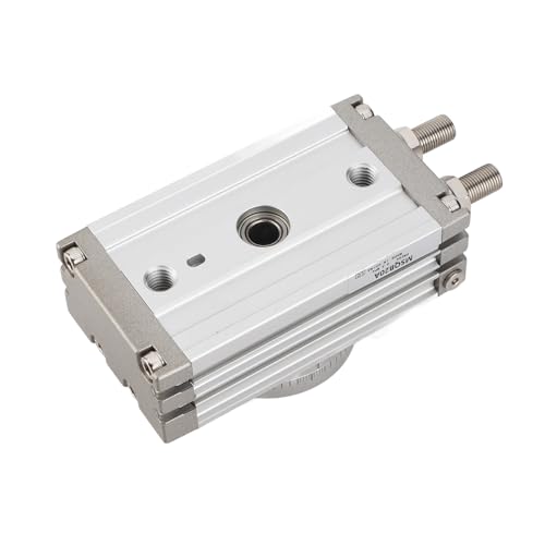 TOPINCN Actuador Rotativo Neumático de Alta Fuerza de Doble Acción 20 Mm MSQB20A para Uso Industrial