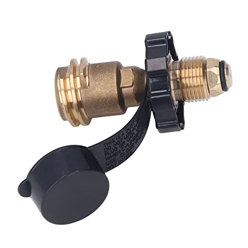 Adaptador de Tanque de Gas Tipo Calentadores de Estufa Convertir Propano Pol Qcc1 para Adaptador de Quemador para Cilindros de de Tanque