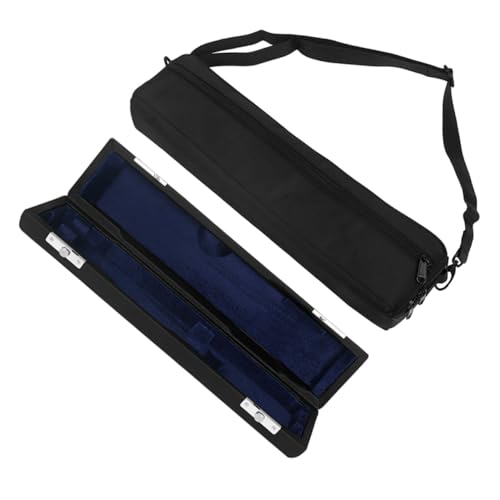 ifundom Flute Holder Set Music Instrument Bag Oxford Cloth Flute Storage Pouch Easy to Carry for Practice and Performance