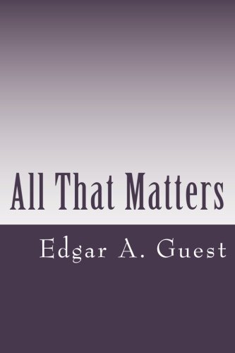 All That Matters 1986773248 Book Cover
