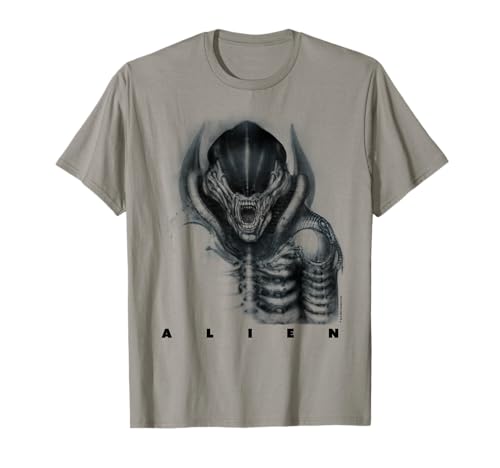 Aliens Iconic Epic Xenomorph Faded Big Chest Epic...
