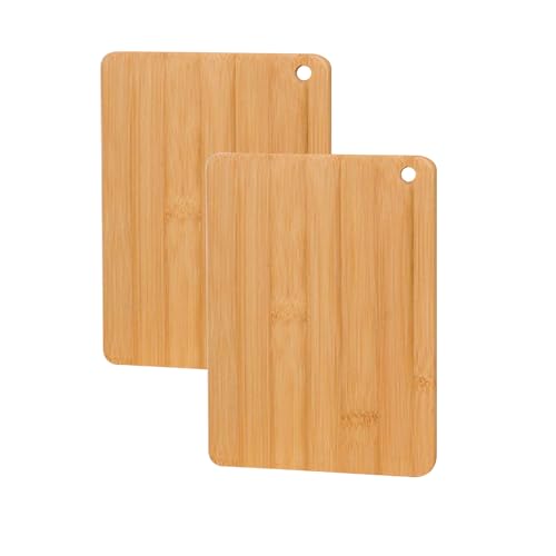 Bamboo Cutting Board Set Durable Wood Cutting Boards for Kitchen