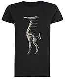 alto horizonte apestan Ajuste estándar Horizonte Cero Cuello Alto Horizonte Cero Amanecer Camiseta Negra Femenina Manga Corta Regular