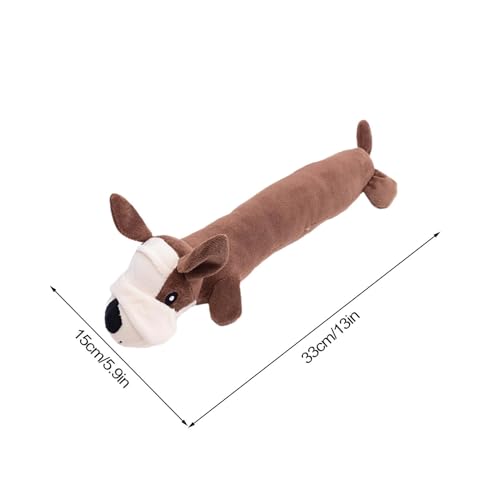 Hundespielzeug Plüsch Welpen Spielzeug Weich und Hundespielzeug mit Ton für kleine, mittlere und große Hunde