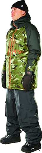 Image of ThirtyTwo Mens Lashed Insulated Snow Sport Jacket - Camo | Small