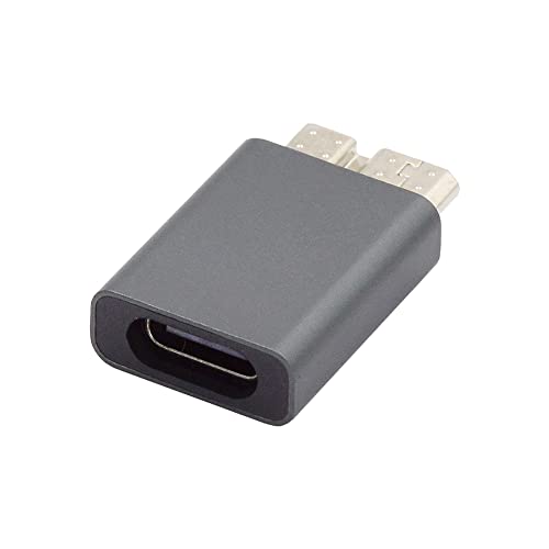 NFHK USB-C USB 3.1 Type C ���X - Micro USB 3.0 �I�X �f�[�^�A�_�v�^�[ 10Gbps �f�[�^�d�� �m�[�g�p�\�R�� SSD �f�B�X�N�p