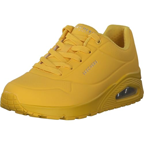 Skechers Uno, Zapatillas Mujer, Amarillo, 38 EU