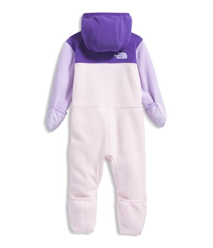 THE NORTH FACE Baby Glacier One-piece | Polar Fleece Onesie With Built-in Mitts & Booties for Boys & Girls3