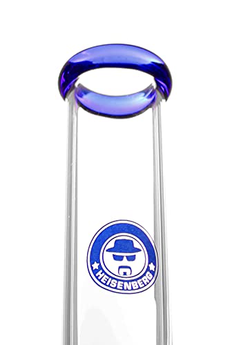 Heisenberg Glasbong TX Burner 38cm Wasserpfeife NS19 (mit Eisfach) – Bild 7