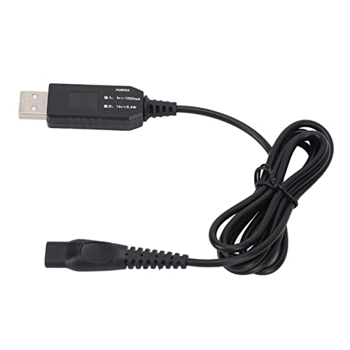 Cortador de unhas, unhas, cabo carregador de barbeador, cabo de carregamento de 15 V, cabo de carreg