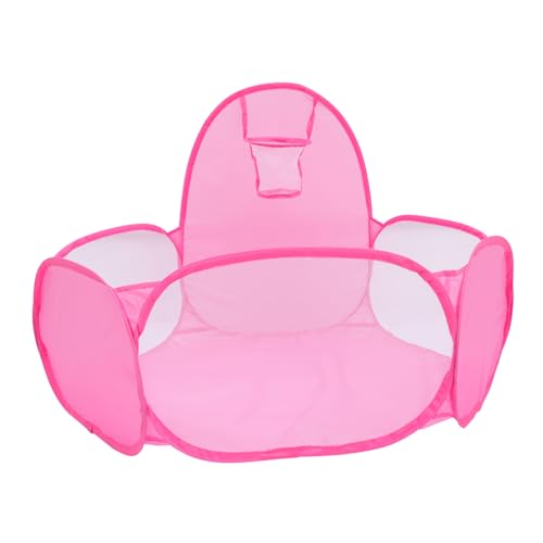 DIKACA 1 Juego Carpa para tipis Infantiles Games Carpas Plegables de Toys Piscina de para bebés diversión para pequeños Pelota de Juguete Rosa