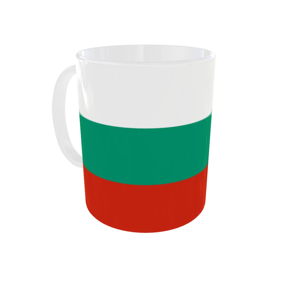 Tazza Da Colazione Slovenia 325ml – Ceramica Qualità, Bandiera Slovena, Lavabile In Lavastoviglie