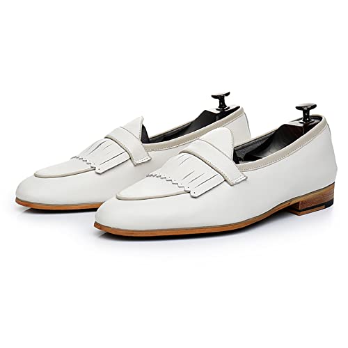 Zapatos para hombre cómodos en piel beige: dile adiós al cansancio en bodas y fiestas