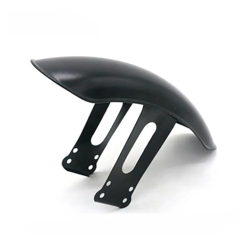 Garde-boue avant moto rétro noir pour traverser la ville avec votre Cafe Racer par temps de pluie