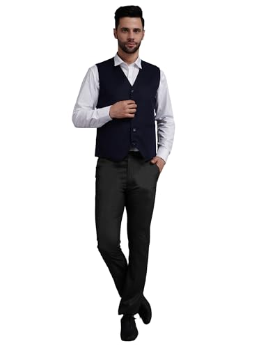 Image of APKR Men's Solid Waistcoat