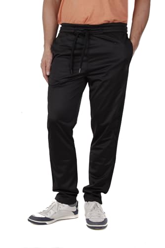 Pantalons d'entraînement Armani Exchange de sport noir ajusté pour hommes