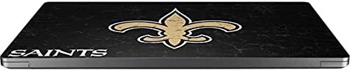 Skinit Decal Laptop Skin Compatible with Surface Laptop 4 15in - Officially Licensed NFL New Orleans Saints Distressed Design
