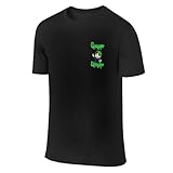 Teyusain Jacksepticeyes Men's Shirt Front and Back Printing T Shirt Short Sleeve Top Fashion Tee 5X-Large Black
