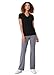 Jockey Women's Activewear Cotton Stretch Bootleg Pant, Charcoal, XL