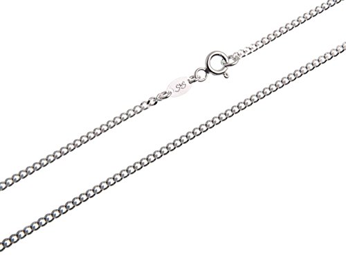 Silberketten-Store - Cadena de plata de ley 2,2mm ancho -Longitud 70cm