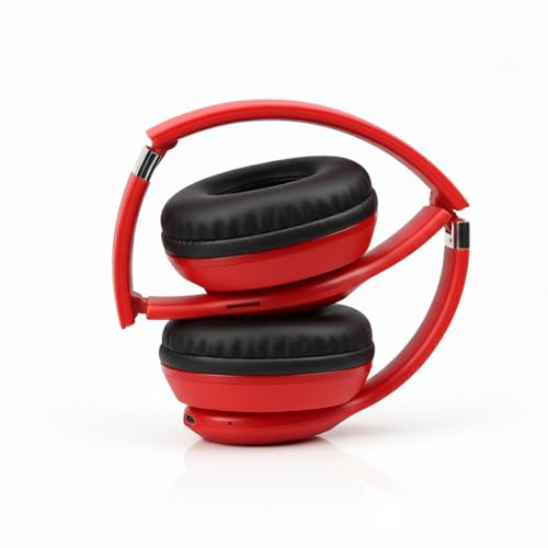Image of Wireless Bluetooth Headphones with Deep Bass Sound, Foldable Design, Comfortable Cushioned Earpads, Built-in Mic for Music & Calls, Average Battery(1-3 Hours) Backup, Stylish Everyday Use