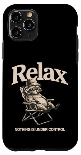 Relax Nothing Is Under Control �ʔ����A���C�O�}�̃`�� �X�}�z�P�[�X iPhone 11 Pro �p