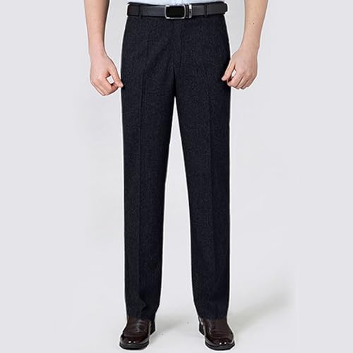 Work Pants for Men Dress Business Suit Pants Straight Fit Gentleman Wedding Guest Pant Mens Formal Trousers Linen2