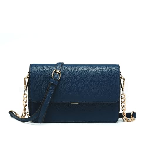 JEN & CO. Lauryn Small Crossbody Bags Vegan Leather Clutch Purses Shoulder Handbag Wallets for Women