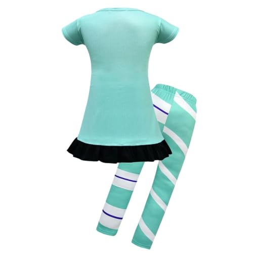 Disfraz Princesa Sugar Candy con Leggings Verde Menta 4-5T miniatura 2