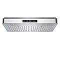 VENFAN Range Hood Under Cabinet 30 Inch - 1200 CFM Ultra Powerful Suction, Gesture Sensing & 4-Speed Touch Control, Dishwasher Safe Filters, Stainless Steel Kitchen Vent Hood