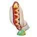 Fox Valley Traders Gaggleville Hot Dog Goose Outfit, Fits Large 23" H Statue