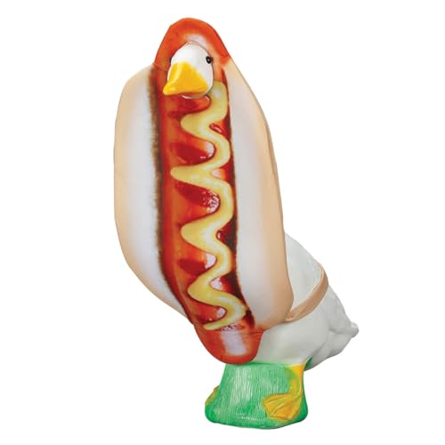 Fox Valley Traders Gaggleville Hot Dog Goose Outfit Fits Large 23 H Statue
