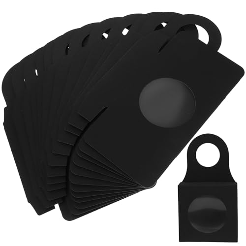 Porte-boîtes en papier kraft noir x25 LALADEFIEE avec poignée