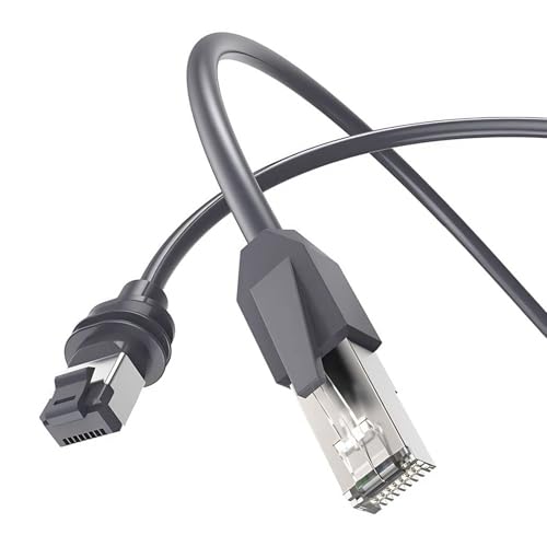 Câble Ethernet Cat6 10M RJ45 pour le télétravail et le streaming du salon au jardin
