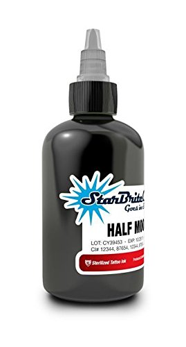 StarBrite Colors Tattoo Ink by Tommy's Supplies - Half Moon - 1oz Bottle