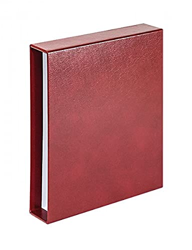 Boîtier Lindner 810D bordeaux idéal pour ranger votre bibliothèque