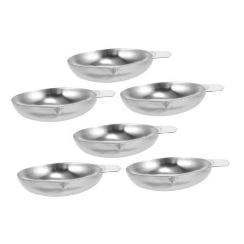 HANABASS Pcs Electronic Scale Tray Stainless Steel Weighing Dishes for Carat Scales Jewelry