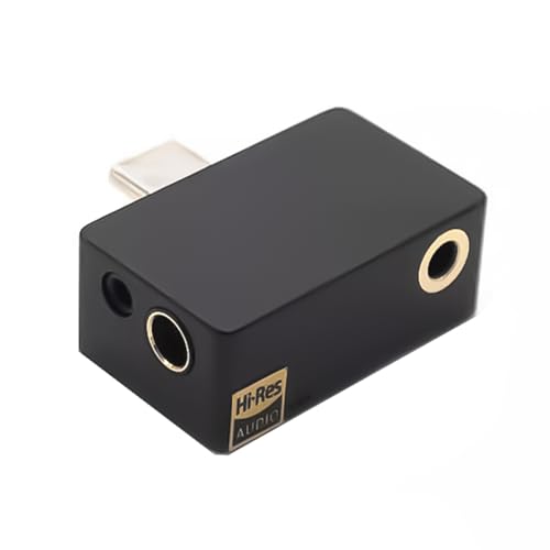 ljhnba Headphone Amplifiers Sound Converters 2.5mm 3.5mm 4.4mm Output Balanced Port Metal Housing HiFi Connectors Plugs & Use