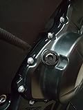  Tapón para depósito de Aceite M20x2,5 para Motores Kawasaki Z900 (Tapa Aceite - Negro)