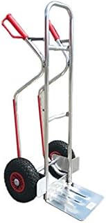 Aluminiowy wózek transportowy, aluminiowy wózek transportowy z dużą ładowarką 280 x 280 mm 4-krotnie spawany z profilem dla stabilności!!