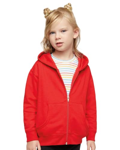 COUVER Unisex Toddler Full-Zip Fleece Hoodie Jacket4
