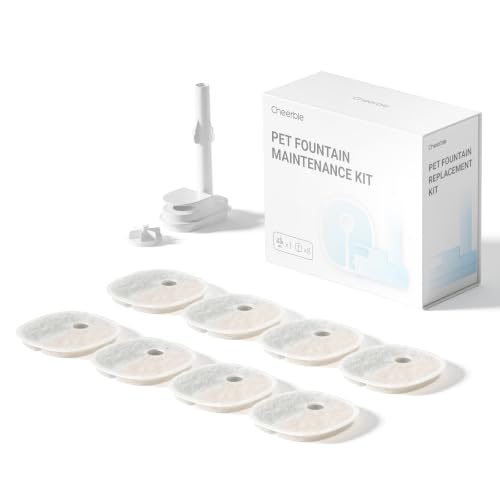 Image of Cheerble Pumpless Cat Water Fountain Maintenance Kit for E1 /E1+ /D1 /D1 Pro